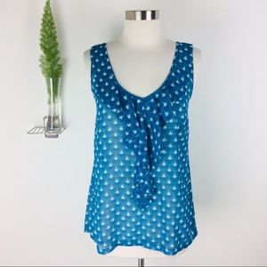 Michael Kors Gorgeous Ruffled Sleeveless Top (6)